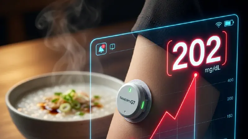 Featured image of post [CGM #1] Blood Sugar 202 After a Bowl of Porridge