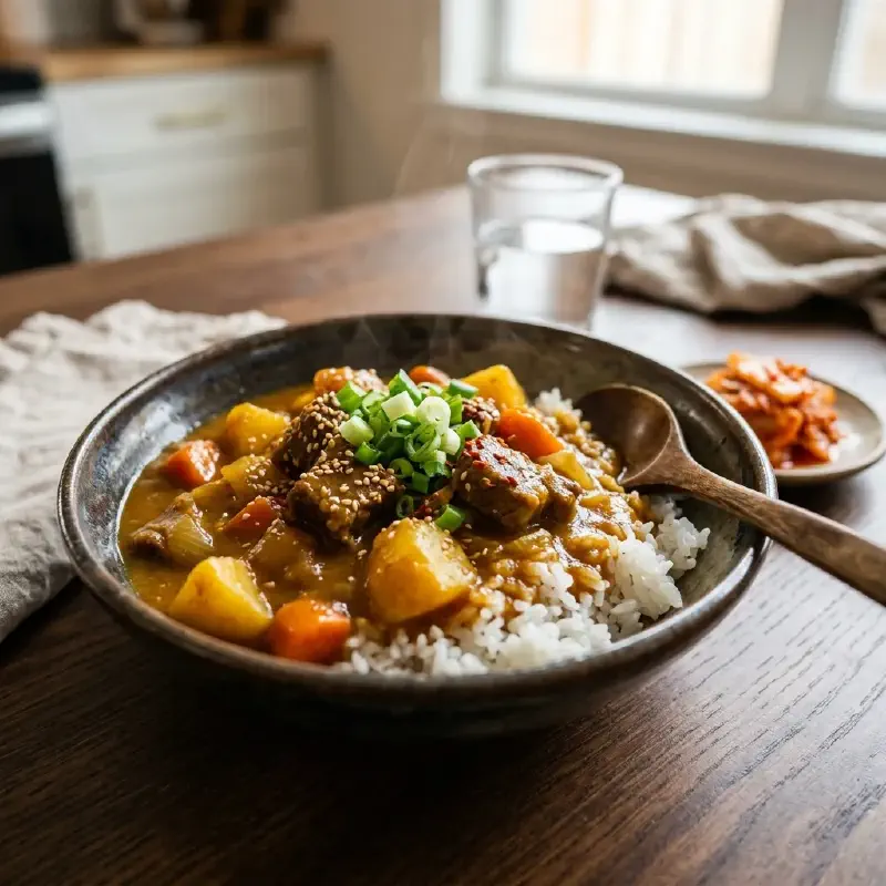 Featured image of post [연속혈당측정 #12] 집 카레의 배신, 정오까지 안 떨어진 혈당