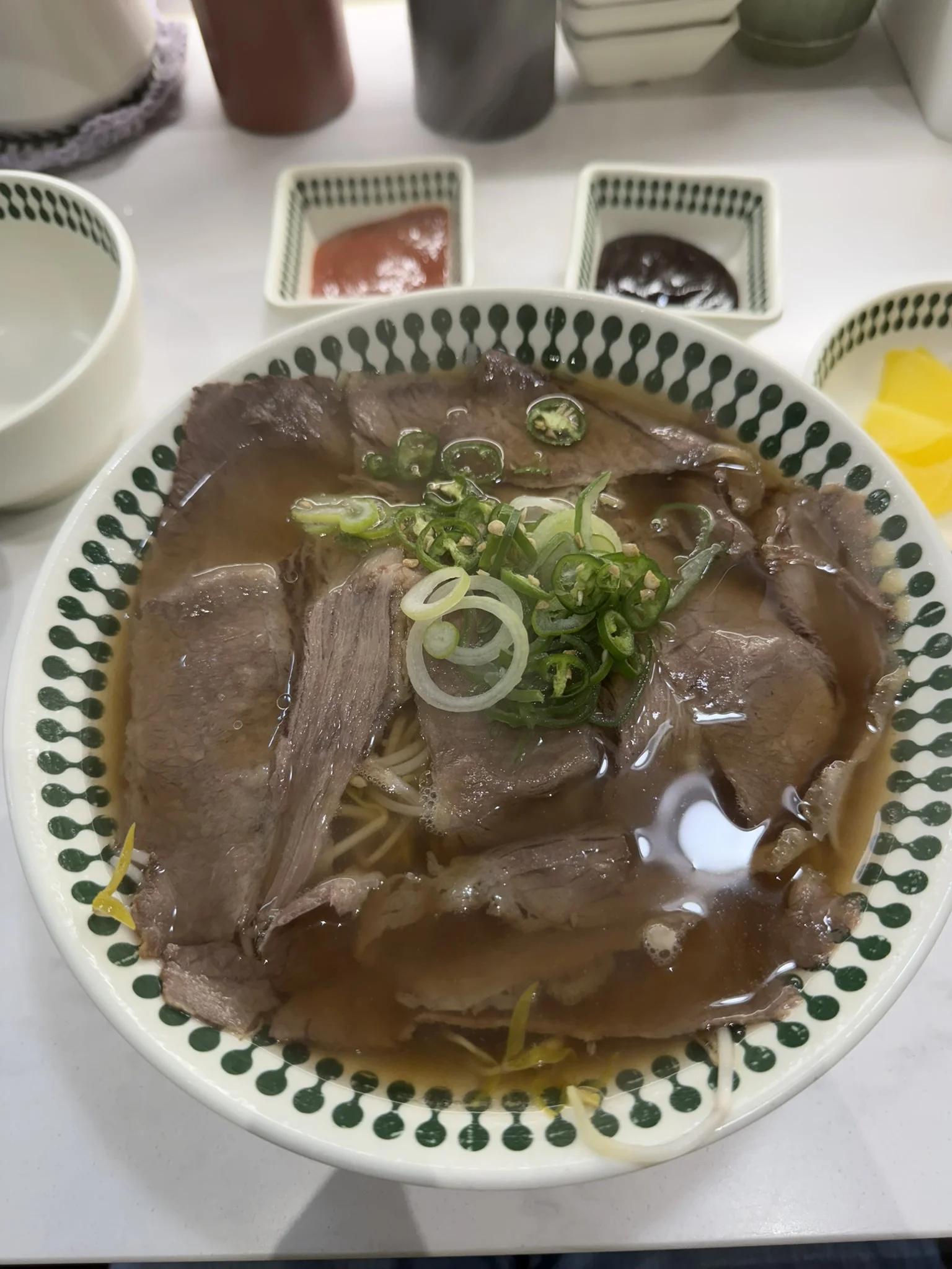 Lunch — Beef pho