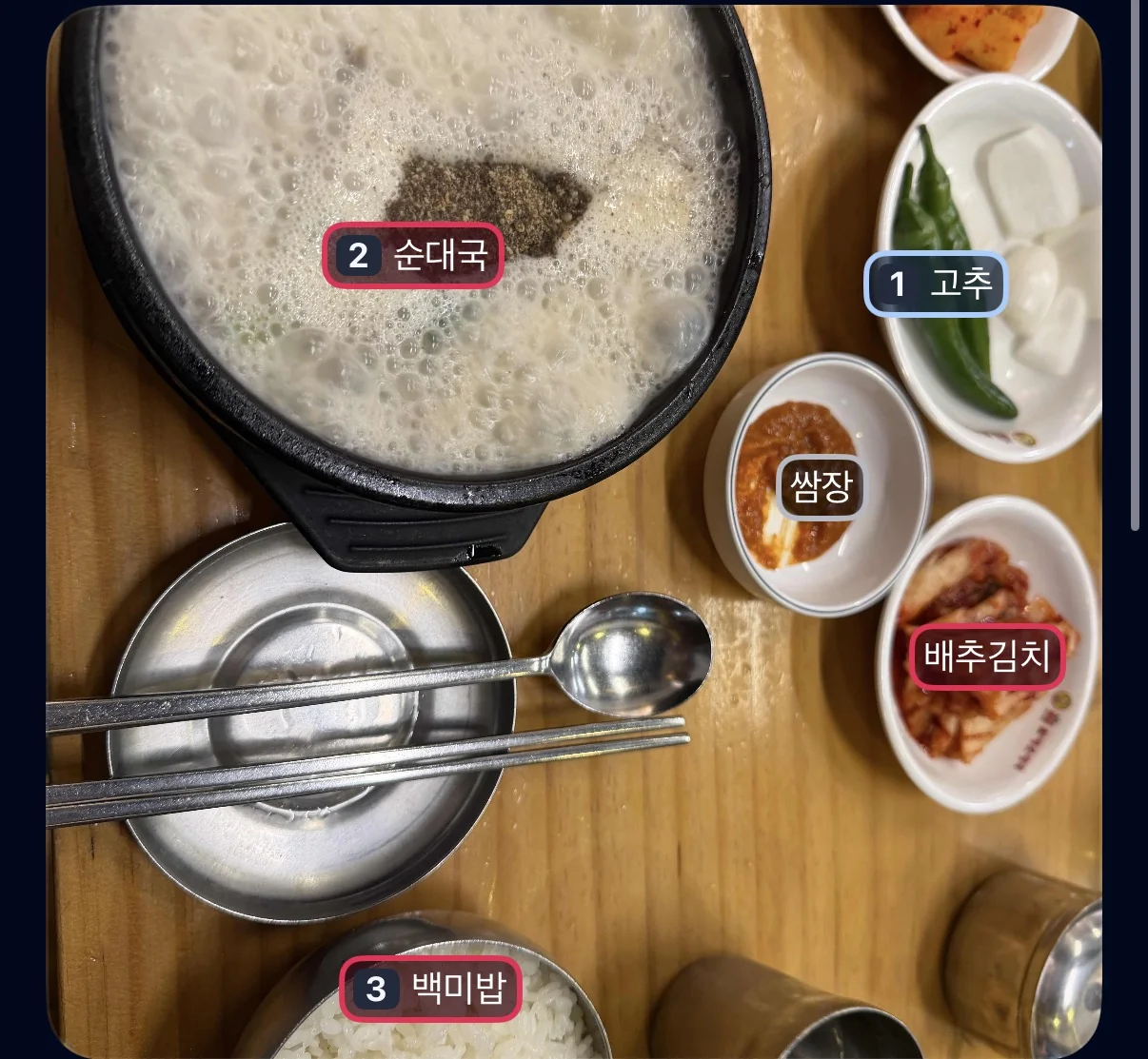 Sundaeguk lunch diet