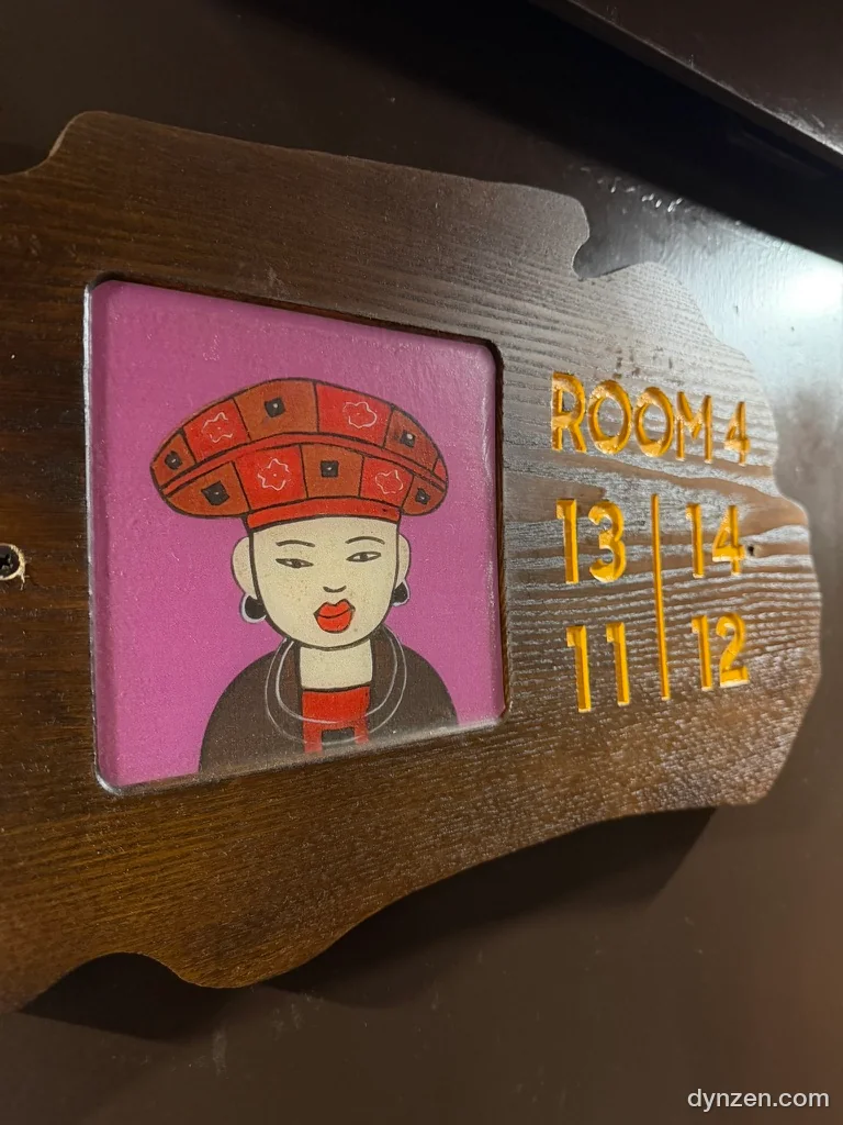 Damitrans Room 4 sign, berths 11, 12, 13 and 14