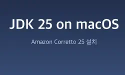 Featured image of post Installing JDK 25 on macOS feat. Amazon Corretto 25