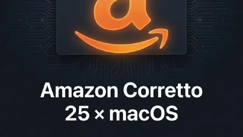 Featured image of post 맥북에서 JDK 25 설치하기 feat. Amazon Corretto 25