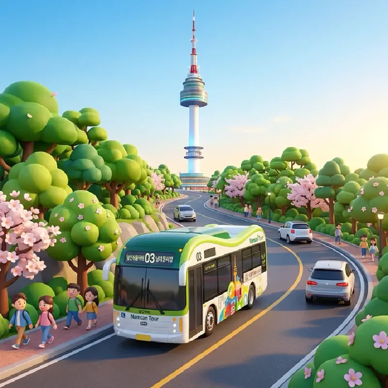 Featured image of post Easiest & Cheapest Way to N Seoul Tower: Yejang Bus Transfer Center