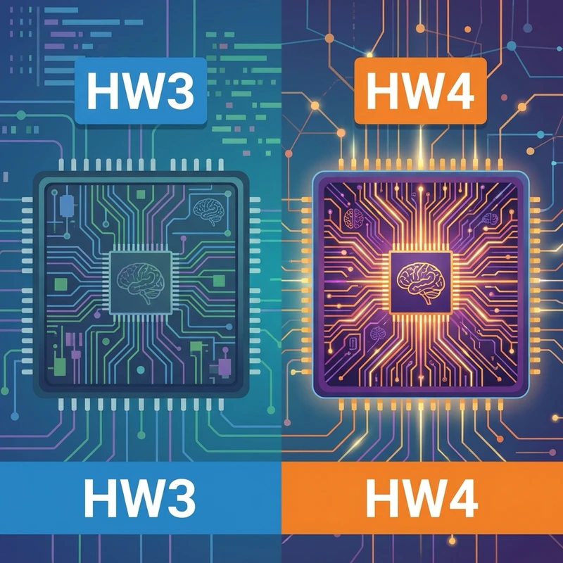 HW3 vs HW4 Hardware Comparison