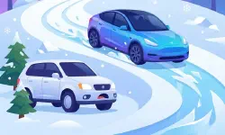 Featured image of post [테슬라 모델 Y 삼박자 사고 #1] 눈길 내리막 추돌 사고 기록: 피할 수 없었던 '삼박자'의 시작